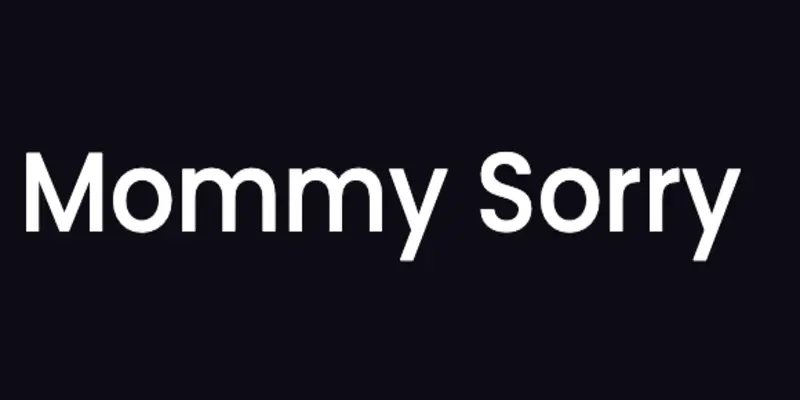 Обзор - Mommy Sorry