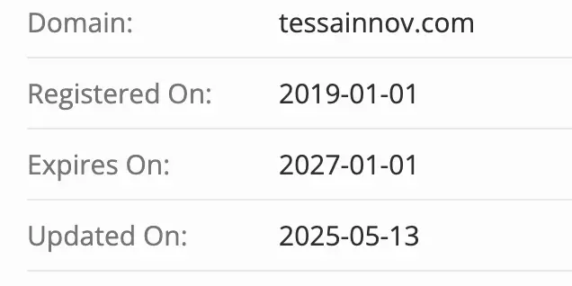 домен Tessainnov