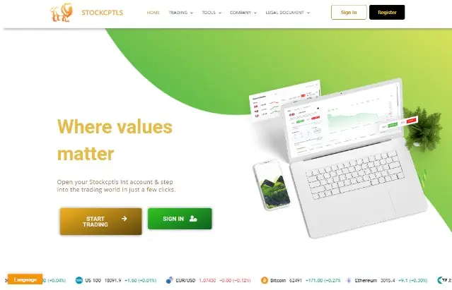Основная информация о Stockcptls Основная информация о Stockcptls