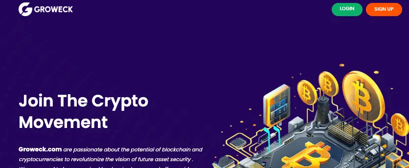 инфо о сайте Groweck