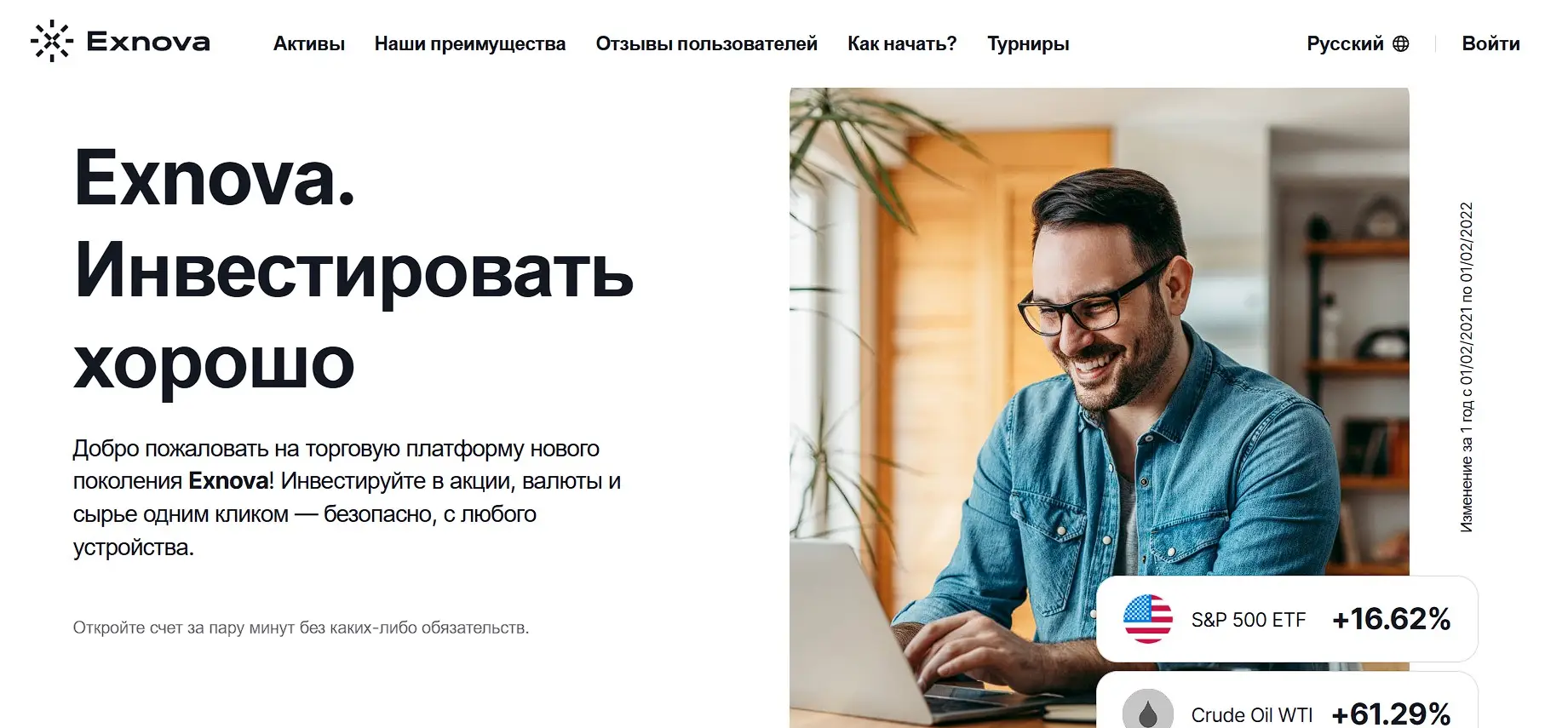 Основная информация о Exnova Основная информация о Exnova