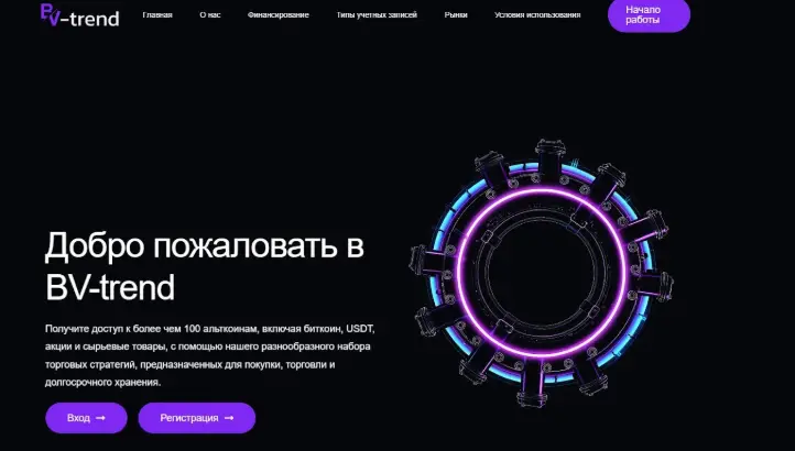 обзор брокера BV-trend