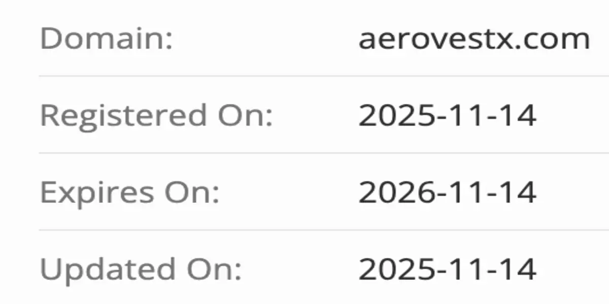 домен Aerovestx