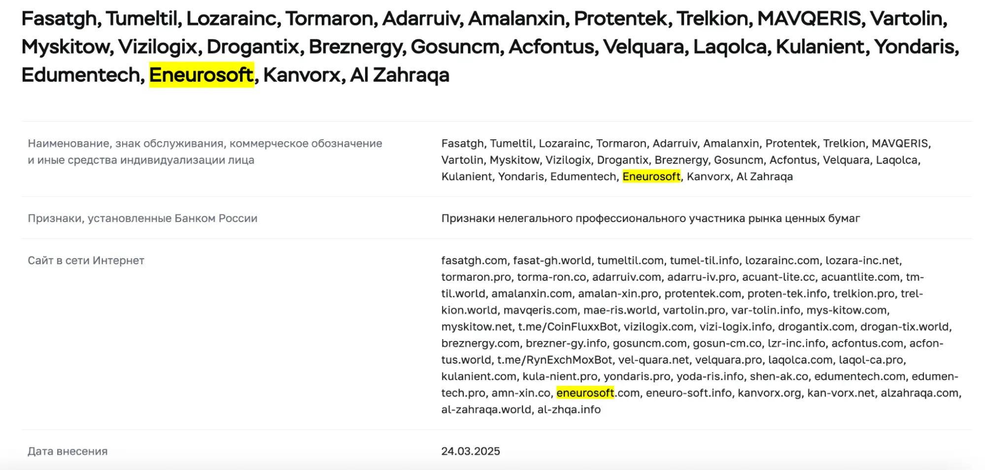 Eneurosoft обман Eneurosoft скам