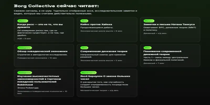 что известно? BorgInvestor