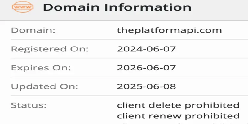 домен The Platform API