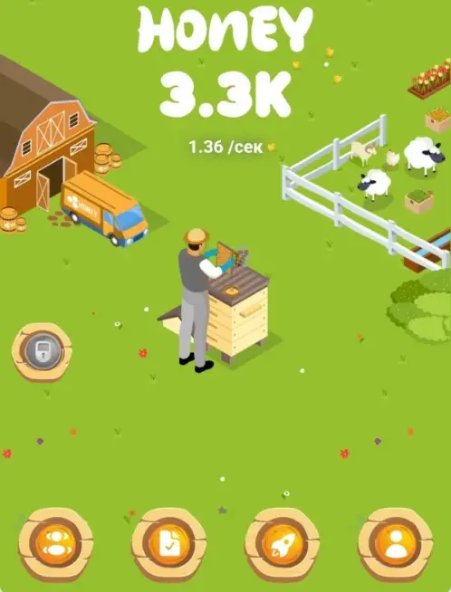 Bee Harvest bot как играть и зарабатывать