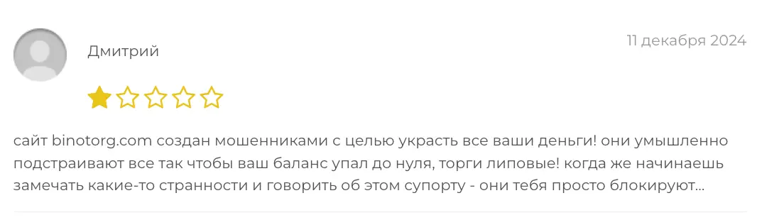 BinoTrade честный отзыв отзыв про BinoTrade