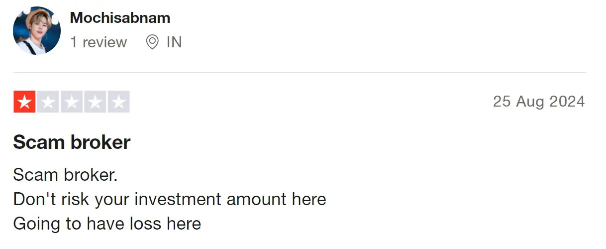 Отзыв пользователя о Duhani Capital