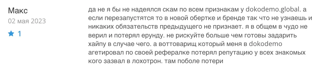 мнение о Dokodemo