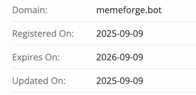 Memeforge домен  домен Memeforge