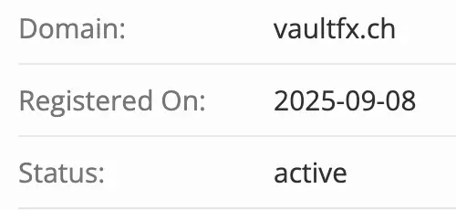 VaultFX домен домен VaultFX