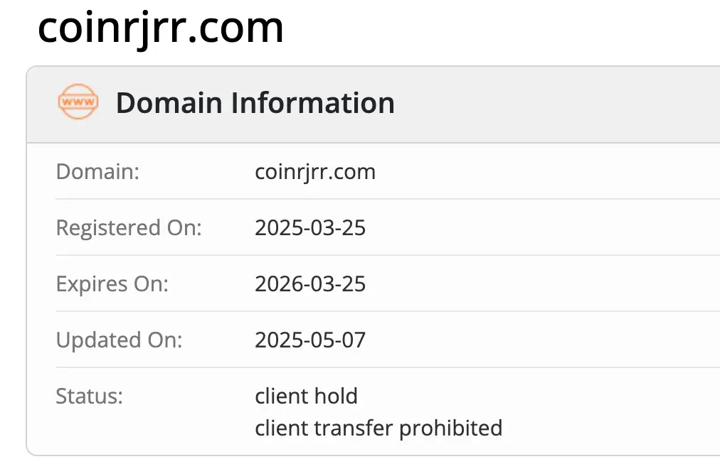 Coinrjrr домен