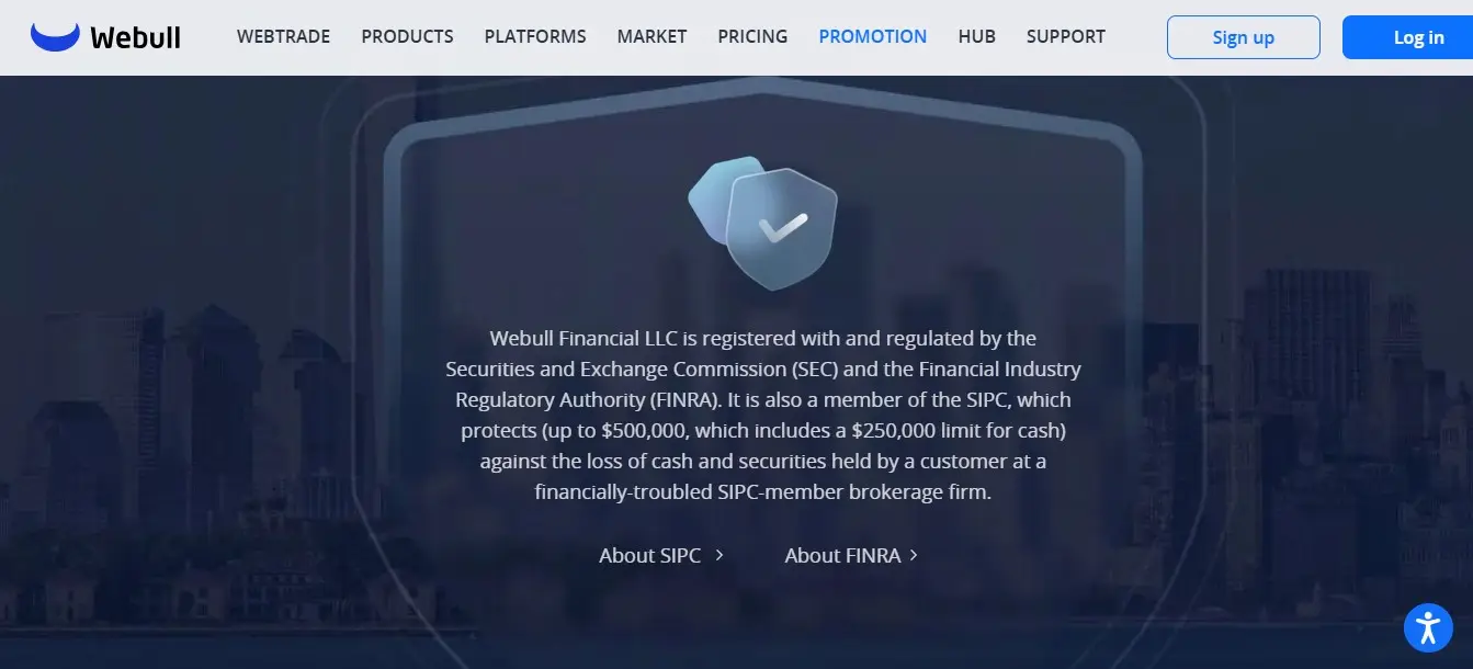 Проверка лицензии Webull Проверка лицензии Webull