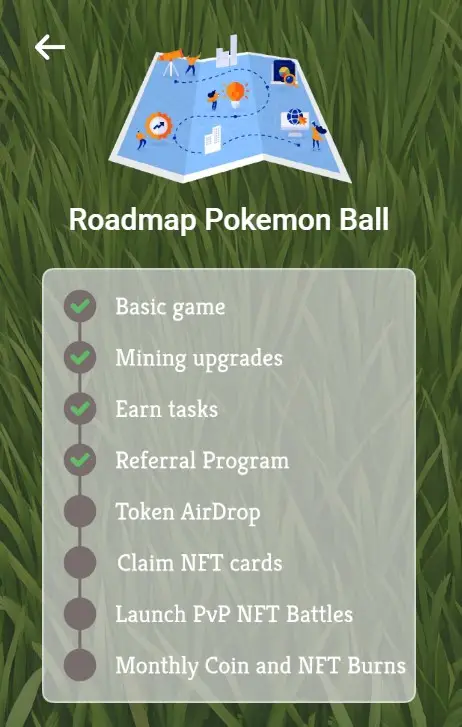 Дорожная карта Pokemon Ball