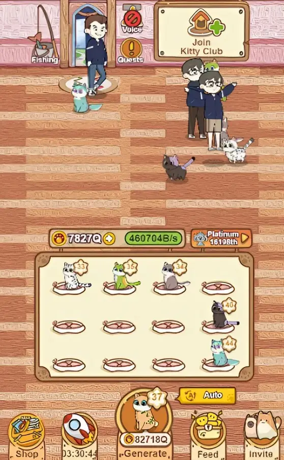 Обзор мини-игры Catizen Обзор мини-игры Catizen