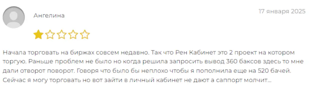 отзыв о Ren Cabinet Ren Cabinet отзывы