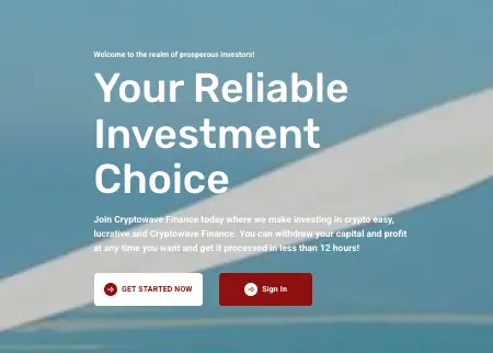 страница сайта Crypto Keystone