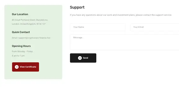 информация о Crypto Keystone