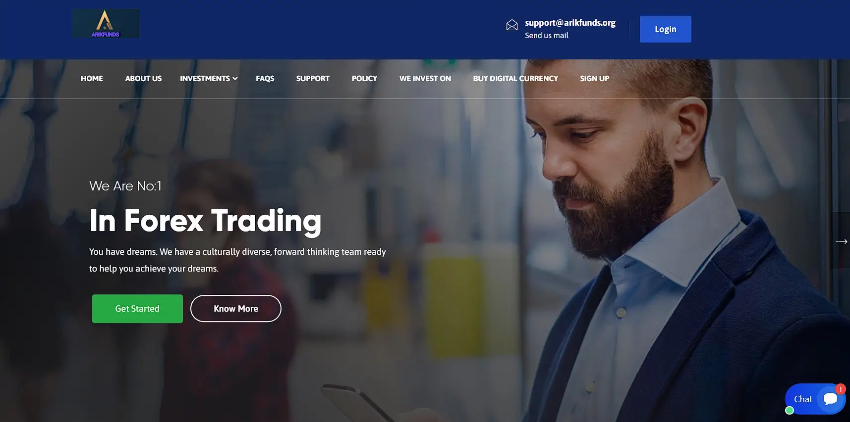 Основная информация о Arikfunds