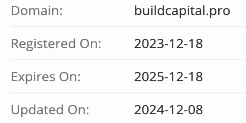 домен Build Capital