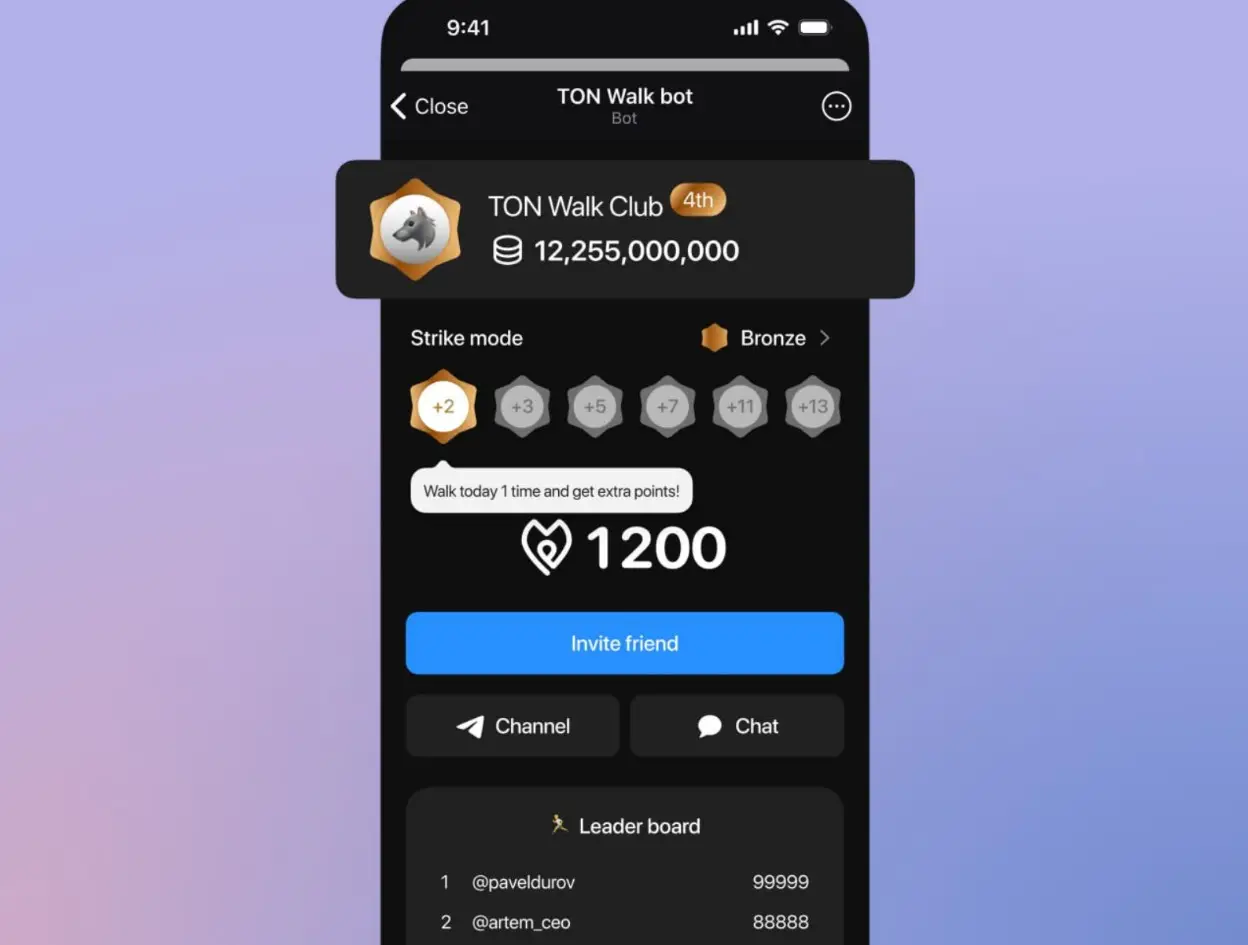 Как вывести деньги из игры TON Walk Как вывести деньги из игры TON Walk