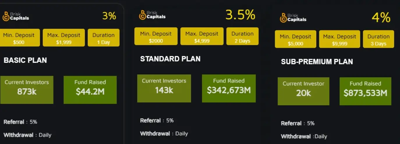 Brickscapitals ΠΈΠ½ΡΠΎΡΠΌΠ°ΡΠΈΡ ΠΈΠ½ΡΠΎ ΠΎ ΡΠ°ΠΉΡΠ΅ Brickscapitals
