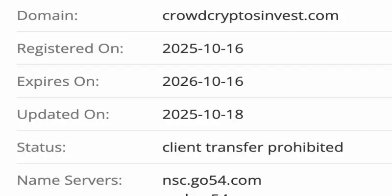 домен Crowd Crypto Invest