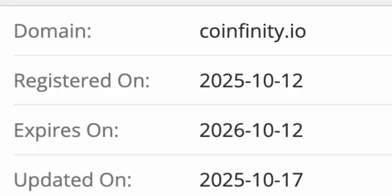 домен CoinFinity