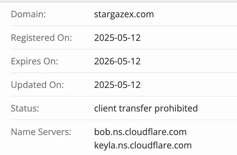 домен StargazeX