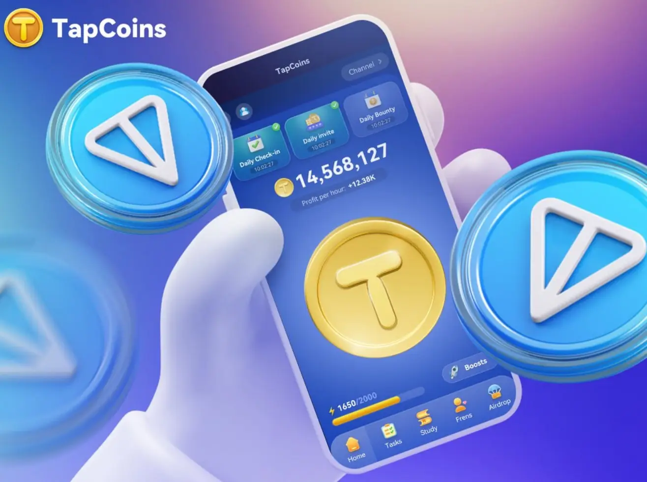 Как зарабатывать в TapCoins Как зарабатывать в TapCoins