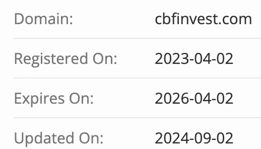 домен CBFInvest