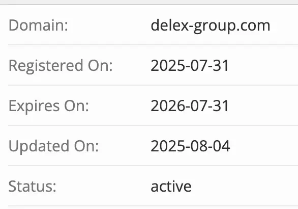 Delex Legal Recovery домен домен Delex Legal Recovery