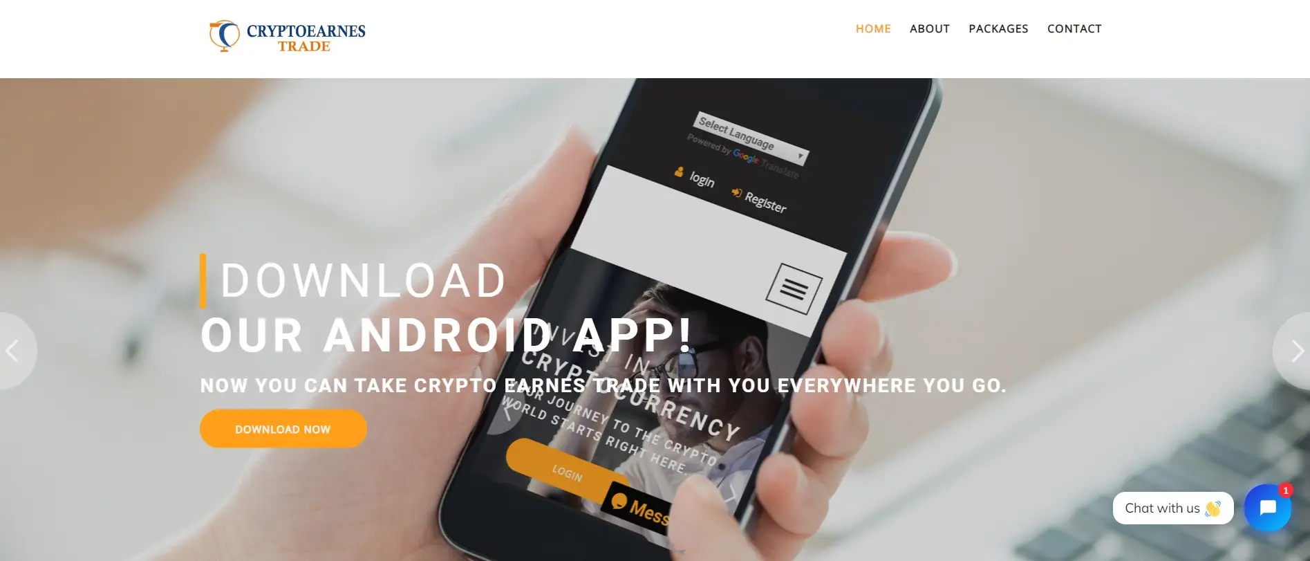Обзор финансовой пирамиды Crypto Earnes Trade