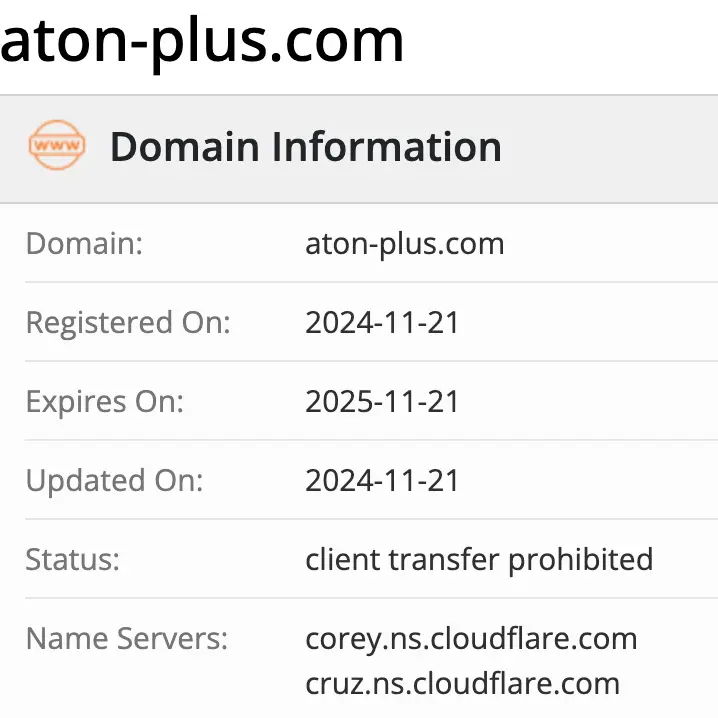 домен Aton Plus Aton Plus домен