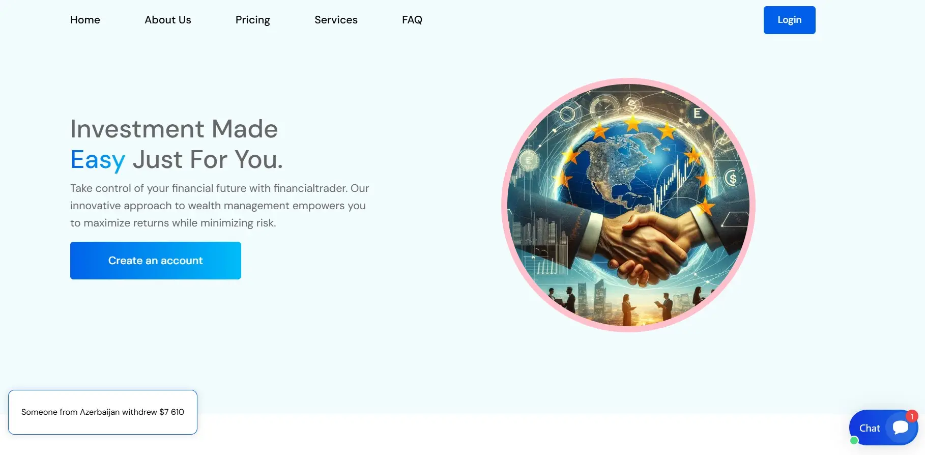 Обзор инвестиционного проекта Financialtrader Обзор инвестиционного проекта Financialtrader