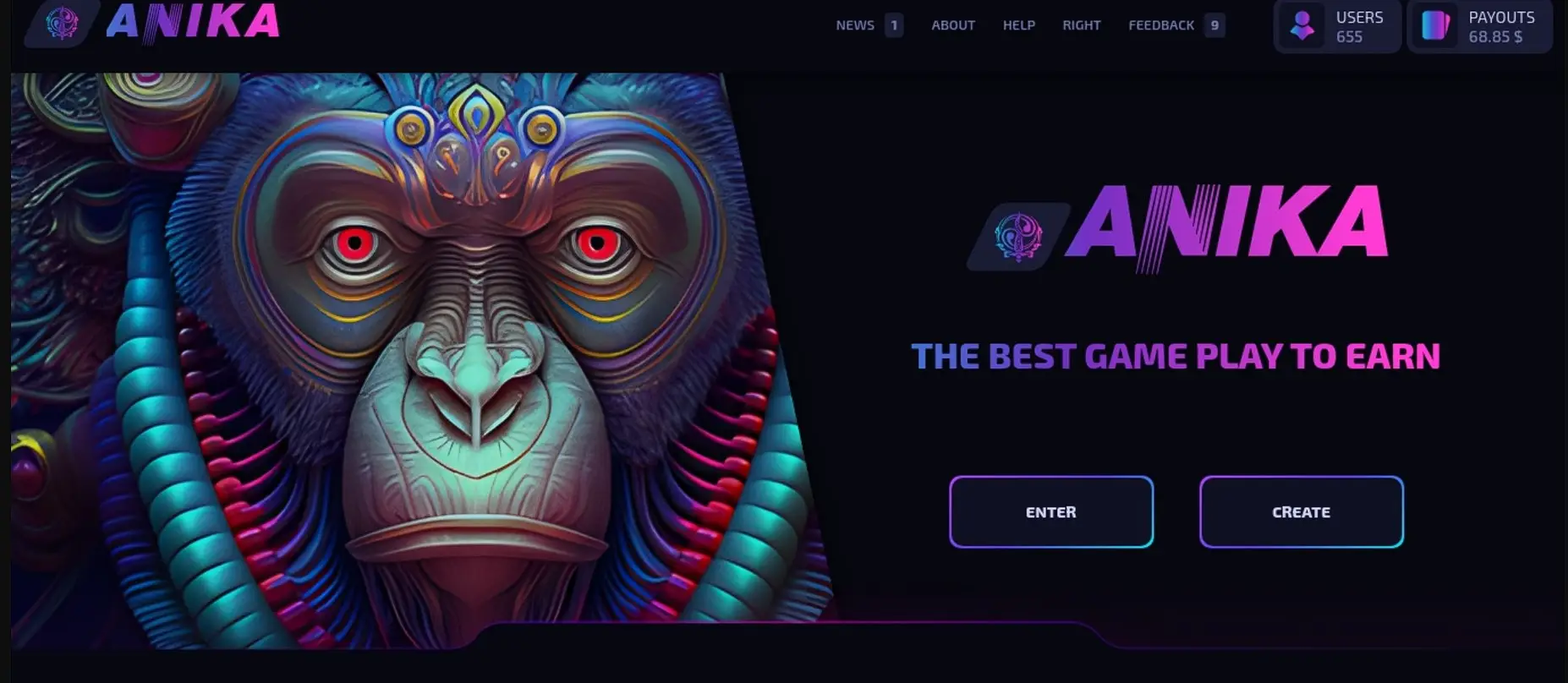 Основная информация об игре Anika