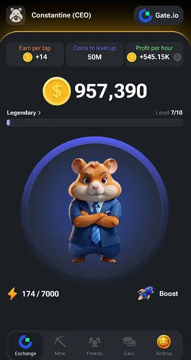 Обзор игры Hamster Combat Обзор игры Hamster Combat