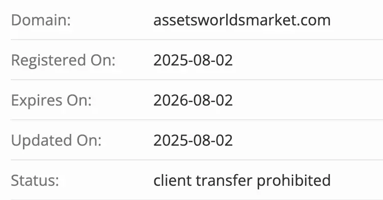 WorldsAssetsMarket домен домен WorldsAssetsMarket