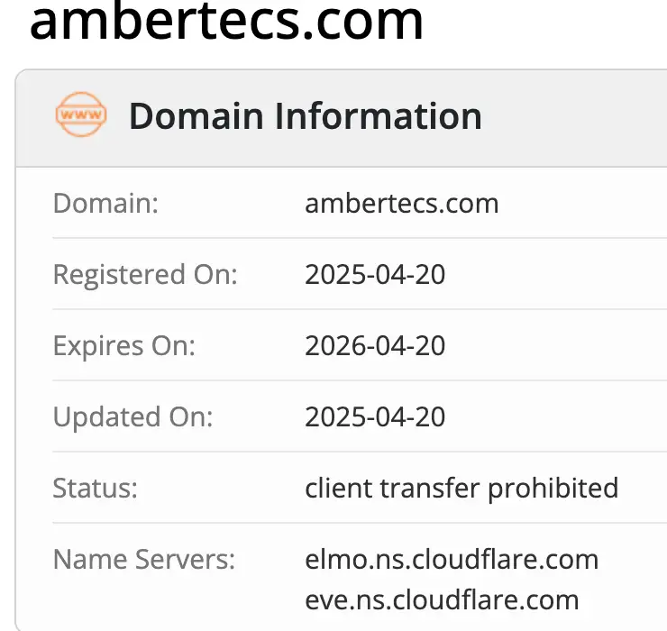 домен Ambertecs Ambertecs домен