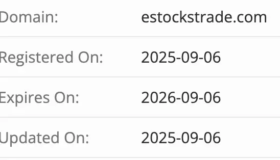 домен Estockstrade