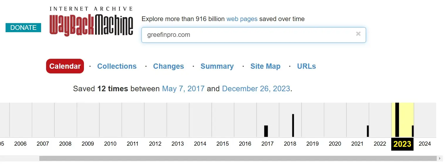 Проверка домена greefinpro.com через Wayback Machine Проверка домена greefinpro.com через Wayback Machine