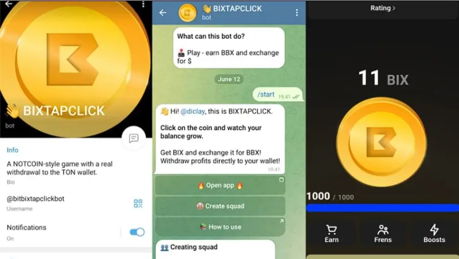 Как вывести деньги из BixTapClick
