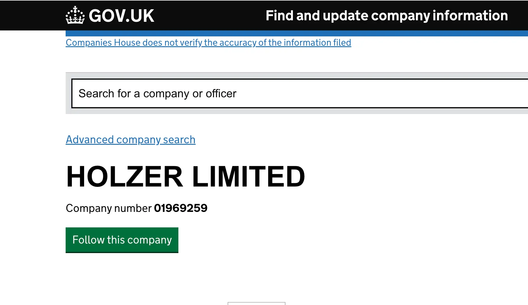 Holzer group информация