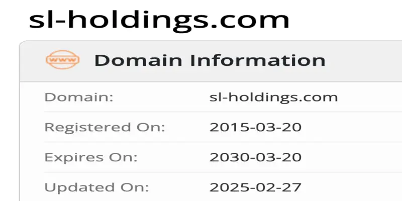 SL Holdings Corporation домен домен SL Holdings Corporation