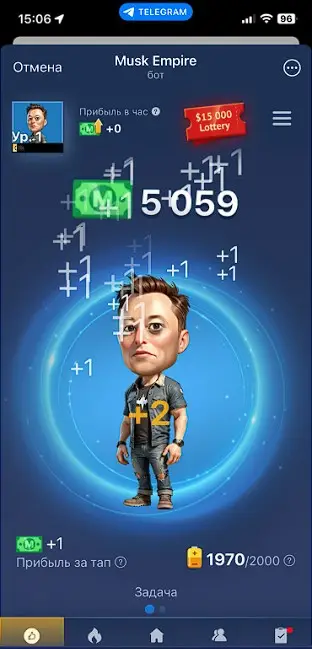 Как заработать в Musk Empire