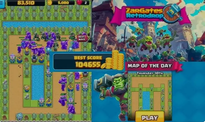 Обзор криптоигры ZarGates Retrodrop