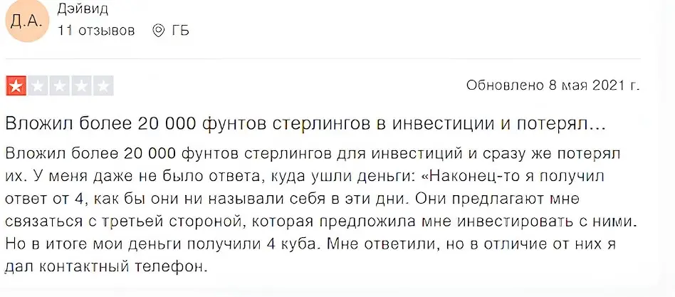 Отзыв о 4XC Отзыв о 4XC