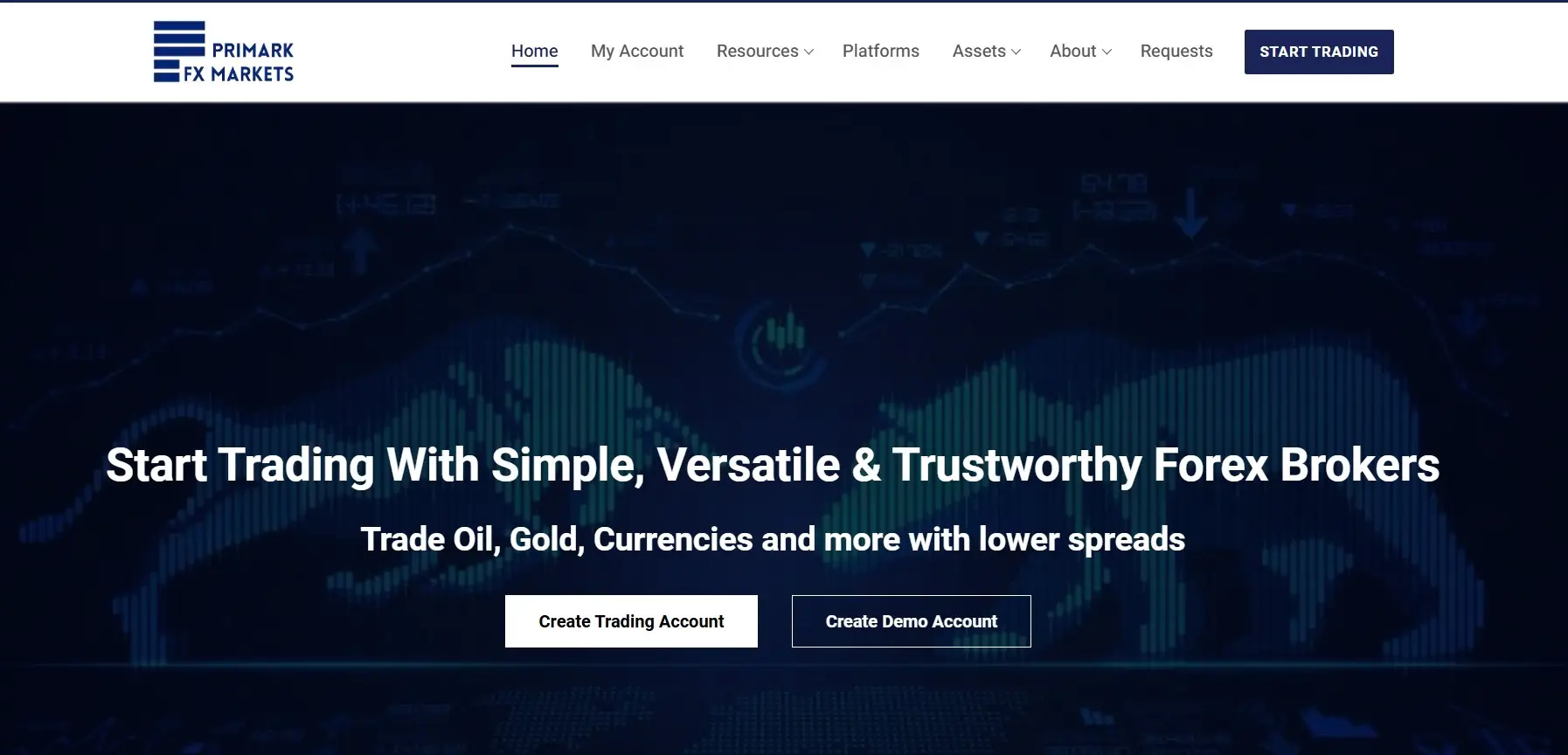 Обзор брокера Primark Fx