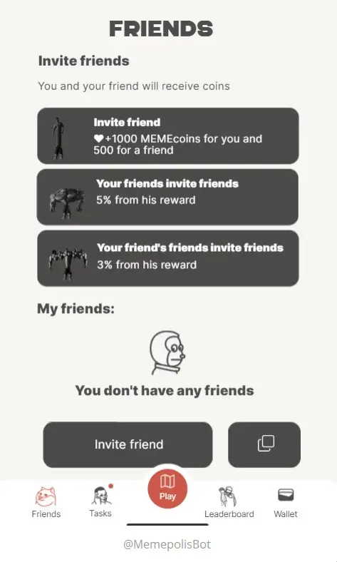 Реферальная программа Memepolis Реферальная программа Memepolis